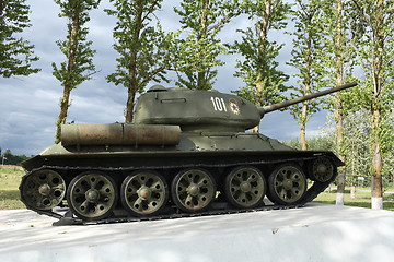 Image showing Tank T34