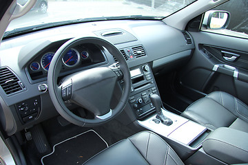 Image showing Modern car interior