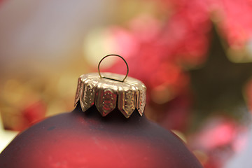 Image showing Red christmas decoration