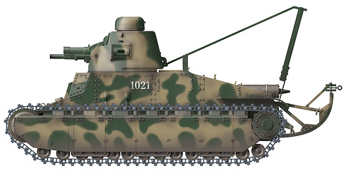 Image showing Char D-1