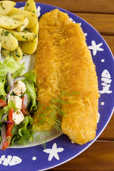 Image showing Crumbed Fish