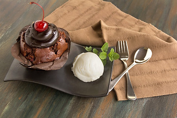 Image showing Chocolate Mudslide Muffin