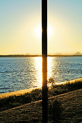 Image showing Post Against The Sun