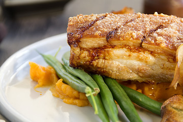 Image showing Roast Pork Belly