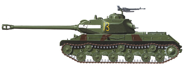 Image showing IS-2 heavy tank