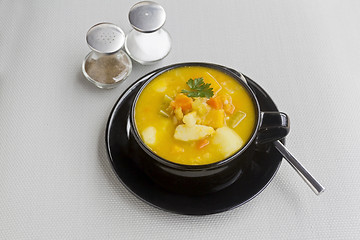 Image showing Hearty Vegetable Soup