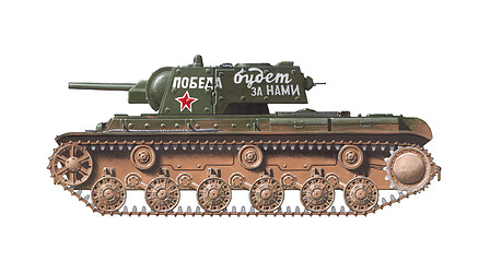 Image showing KV-1 heavy tank