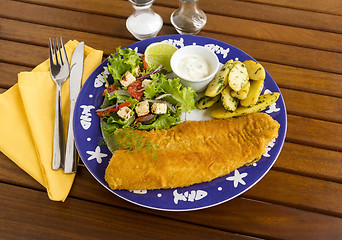 Image showing Crumbed Fish