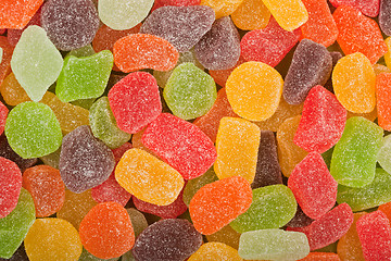 Image showing Gummy candy background