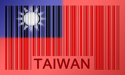 Image showing Barcode flag