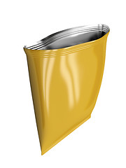 Image showing Open foil bag