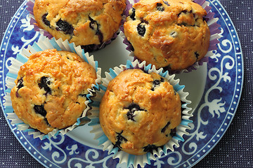 Image showing Homemade muffins