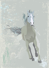 Image showing running horse