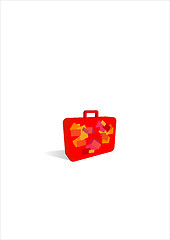 Image showing simple suitcase icon.