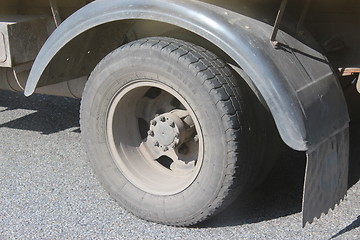 Image showing wheel of car