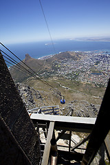 Image showing Cape Town, Table mountain