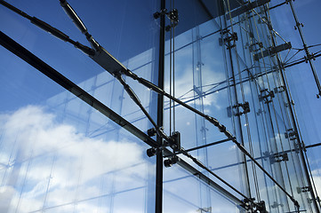 Image showing Steel and Glass