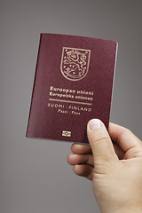 Image showing Finnish Passport