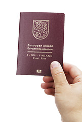 Image showing Finnish Passport