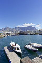 Image showing Cape Town, table mountain