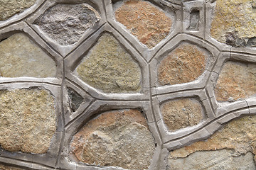 Image showing Rock wall