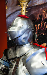 Image showing Medieval armour detail