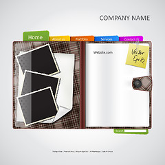 Image showing Website template agenda