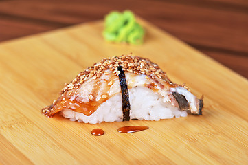 Image showing sushi unagi