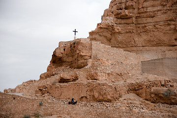 Image showing Holy land desert christianity