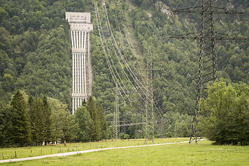 Image showing water power plant Walchensee Bavaria Germany