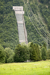 Image showing water power plant Walchensee Bavaria Germany