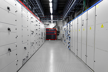 Image showing Control room of a power plant