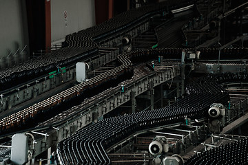 Image showing Beer factory interior