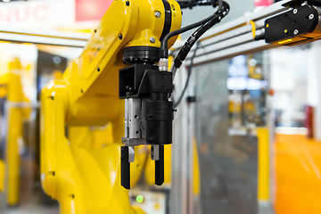 Image showing Robot arm in a factory