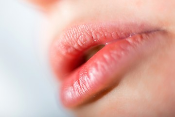 Image showing The lips of my beautiful and beloved girlfriend