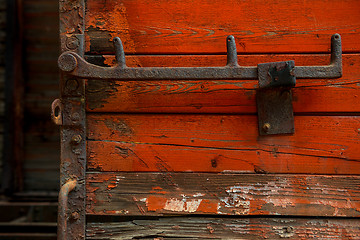 Image showing Wood texture closeup photo