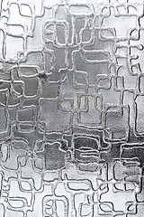 Image showing Transparent glass texture