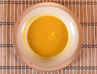 Image showing Corn cream soup