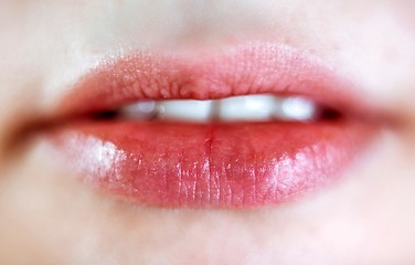 Image showing The lips of my beautiful and beloved girlfriend