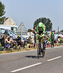 Image showing The Cyclist Robert Gesink 