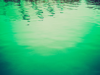 Image showing Retro look water background