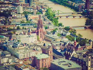 Image showing Retro look Frankfurt am Main