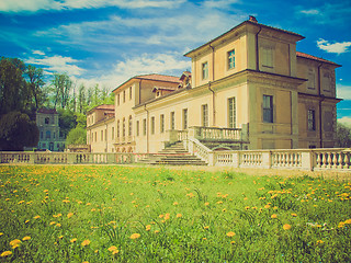 Image showing Retro look Villa della Regina, Turin