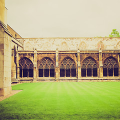 Image showing Vintage look Westminster Abbey