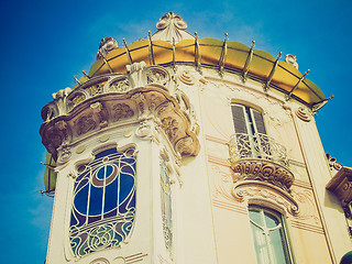 Image showing Retro look Casa Fleur Fenoglio, Turin