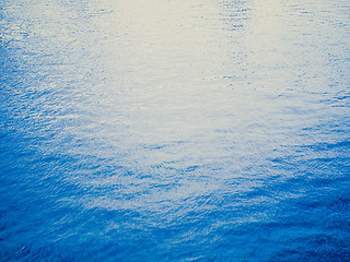 Image showing Retro look water background