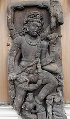 Image showing Gajasurasamhara