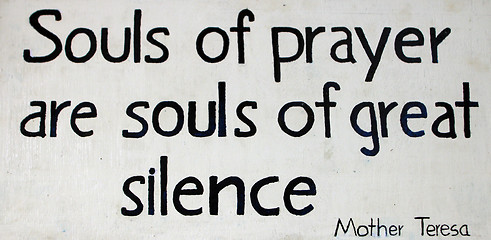 Image showing Mother Teresas Quote, Mother house Kolkata