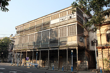 Image showing Corner of Government Place and Wellesley Place, Kolkata