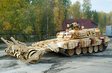 Image showing Armoured deminer BMR-3M (Russia)